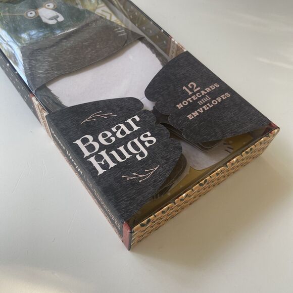Bear Hugs : 12 Notecards and Envelopes, Stationery by Chronicls (COR) - Picture 3 of 3
